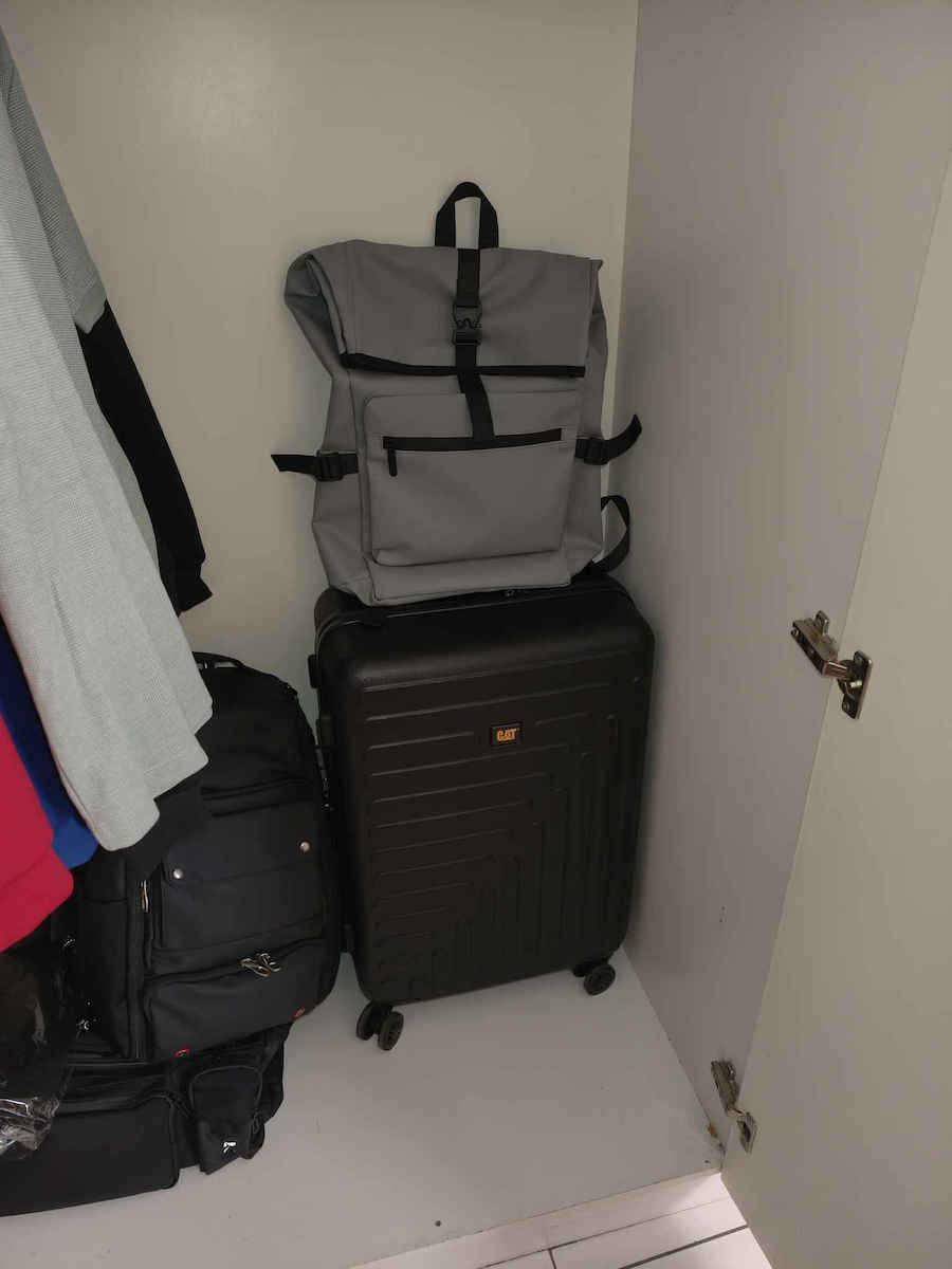 CAT Rockford Mittlerer Hartschale Koffer Gelbe mit 4 Rädern Höhe 67,5 cm