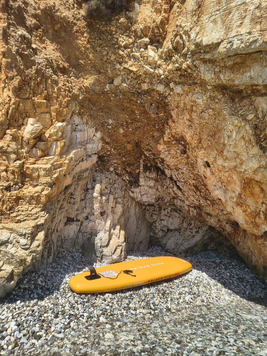 Aqua Marina Fusion Inflatable SUP Board with Length 3.3m Orange