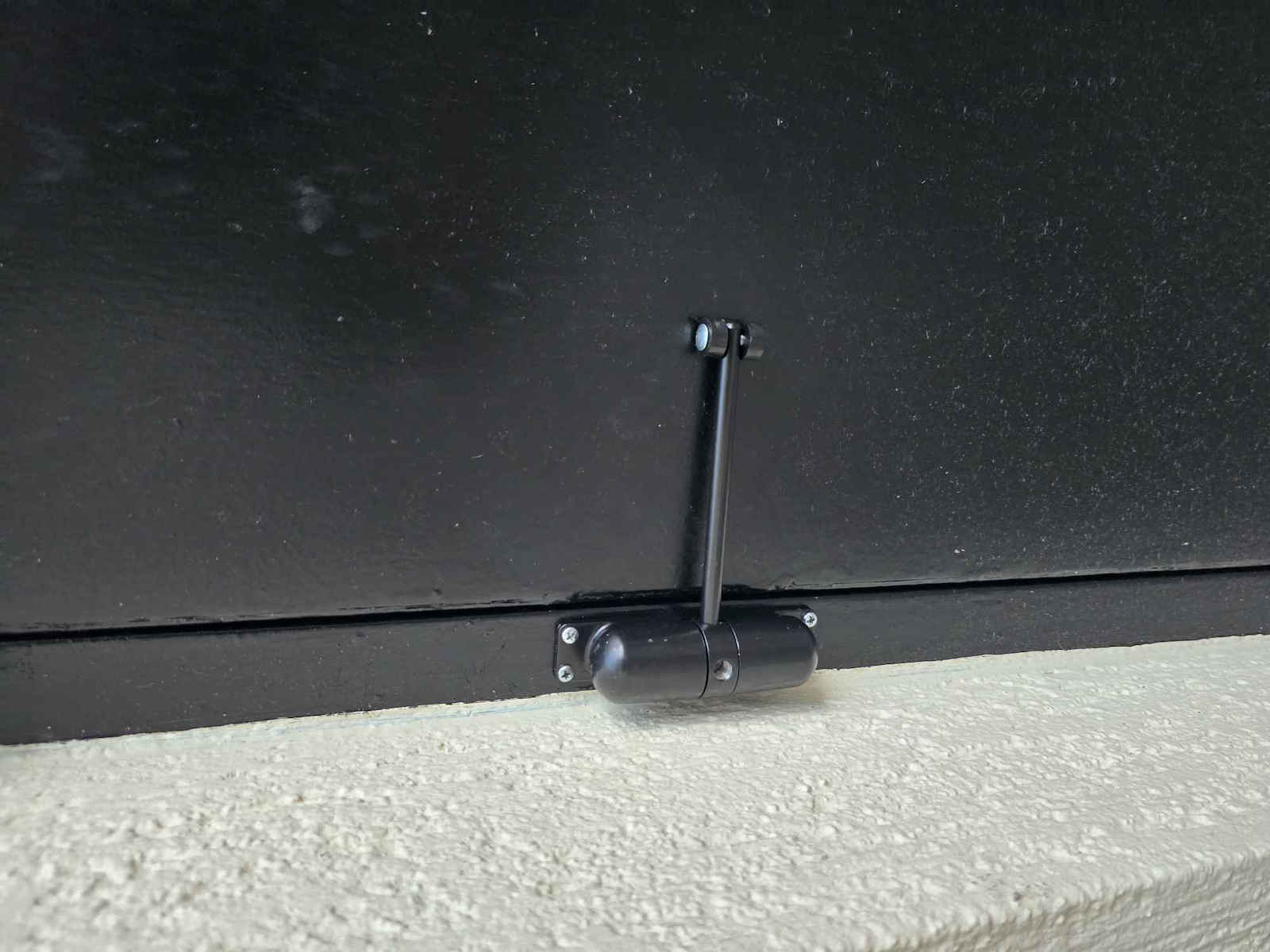 Thirard Door Return Mechanism Door Black