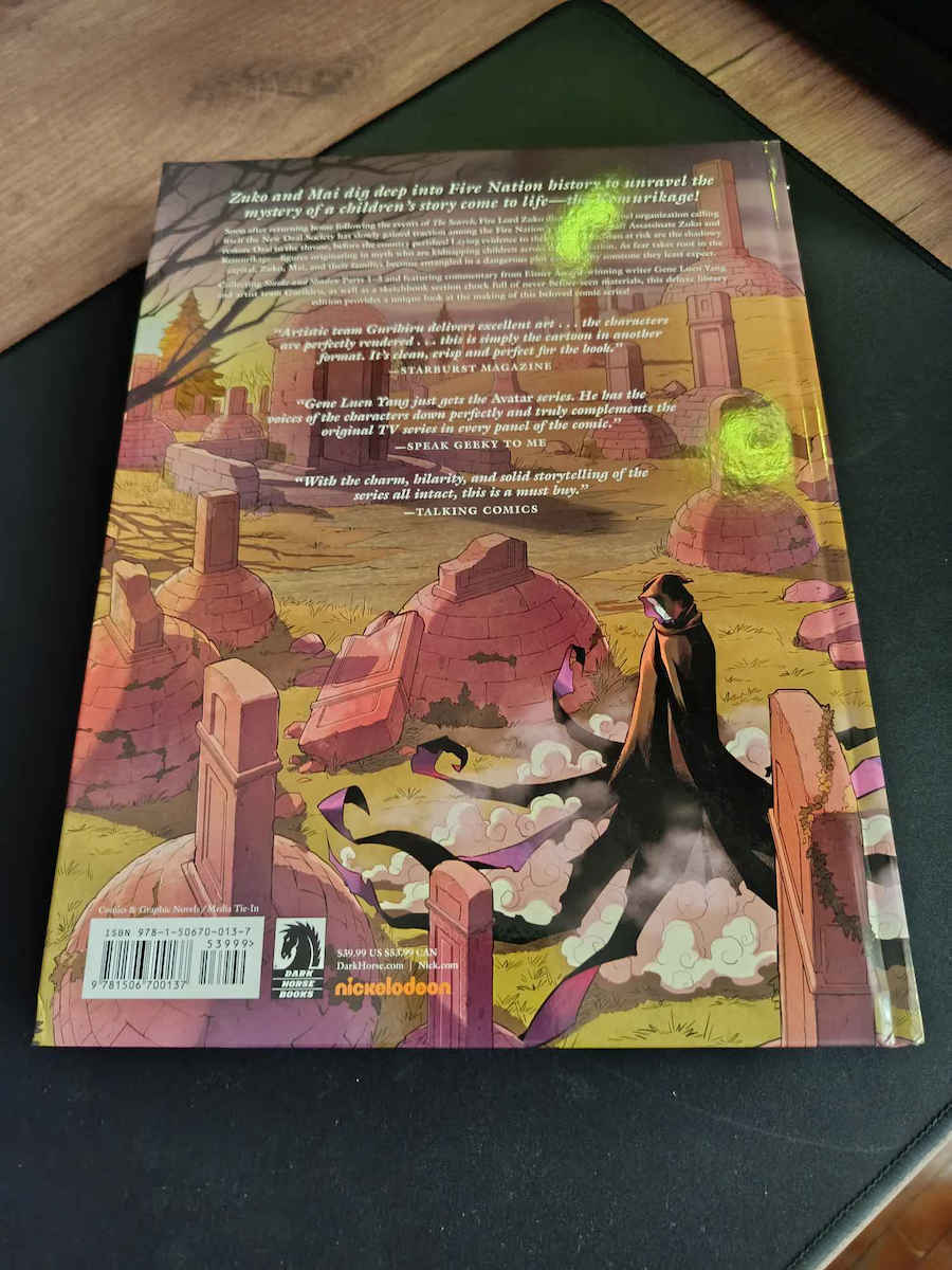 Avatar: The Last Airbender, Дим и сянка Библиотечно издание