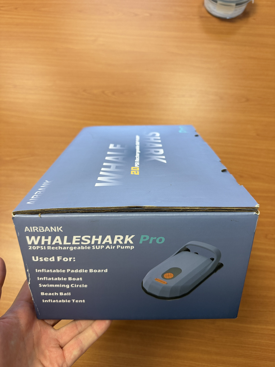 Airbank Whale Shark Pro Επαναφορτιζόμενη Ηλεκτρική Τρόμπα για Φουσκωτά