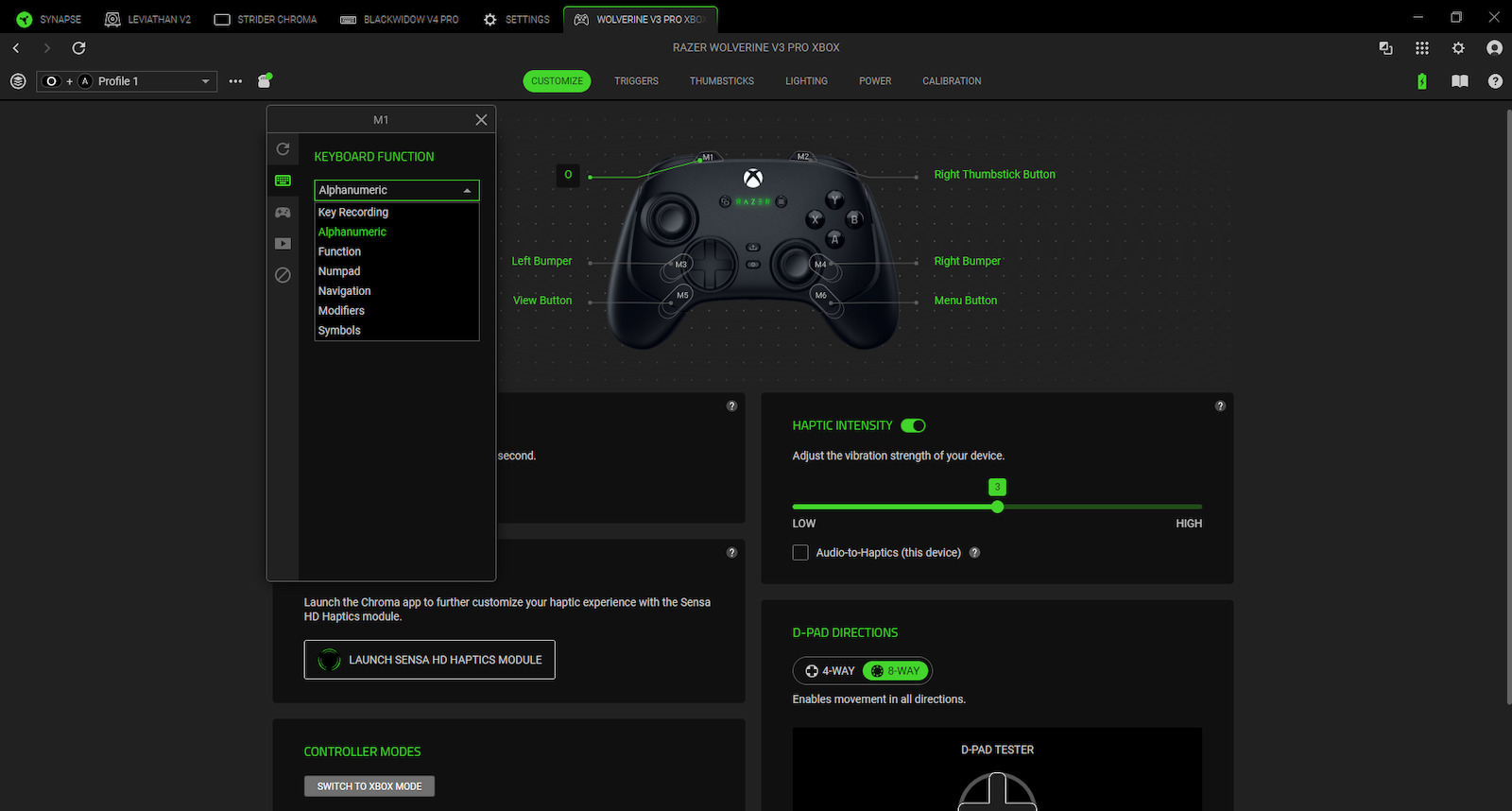 Razer Wolverine V3 Pro Wireless & Wired Gamepad for PC Black