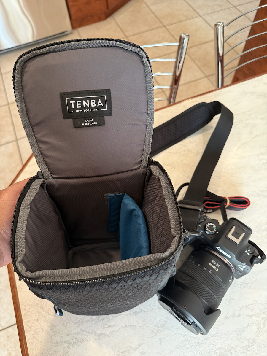 Tenba Axis V2 Top Loader 4L Camera Shoulder Bag Black