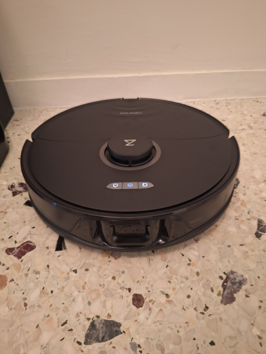 Roborock S8+ Robot Vacuum Cleaner with Laser Mapping & Suction Power 6000Pa White