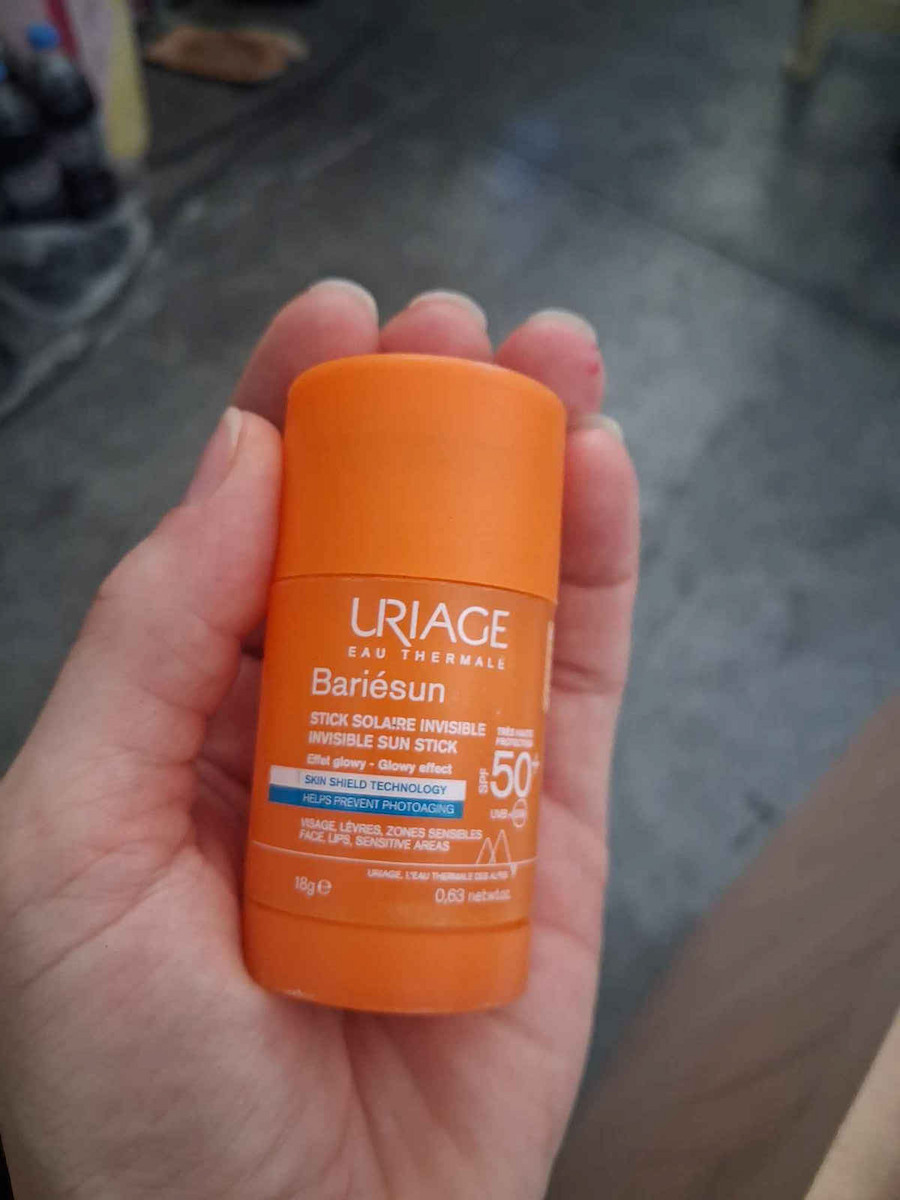 Uriage Bariésun Invisible Αντηλιακό Stick Προσώπου & Χειλιών SPF50+ 18gr