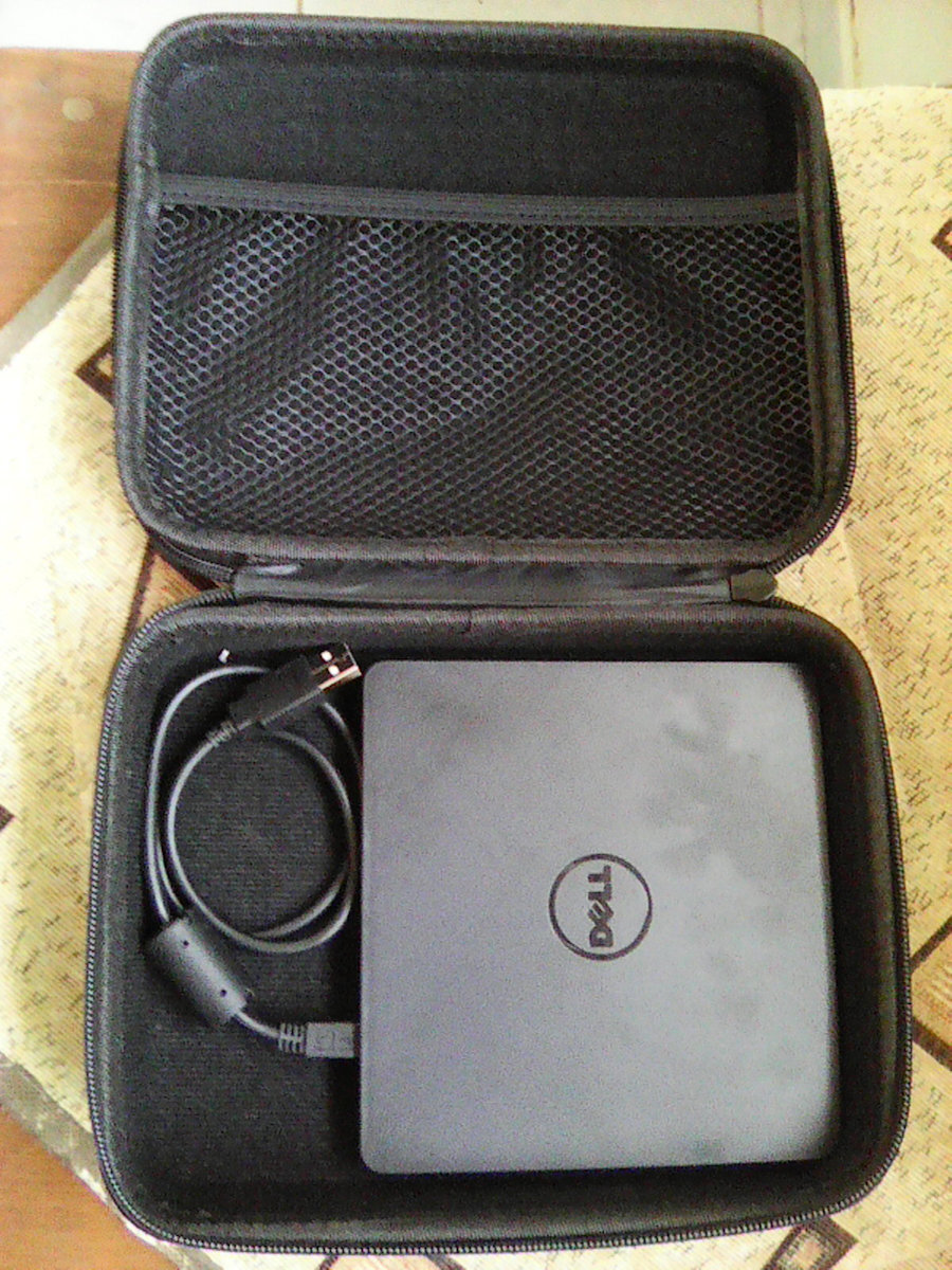 Dell DW316 Външен Оптично устройство Запис/Четене DVD/CD за Настолен Компютър / Лаптоп Черен