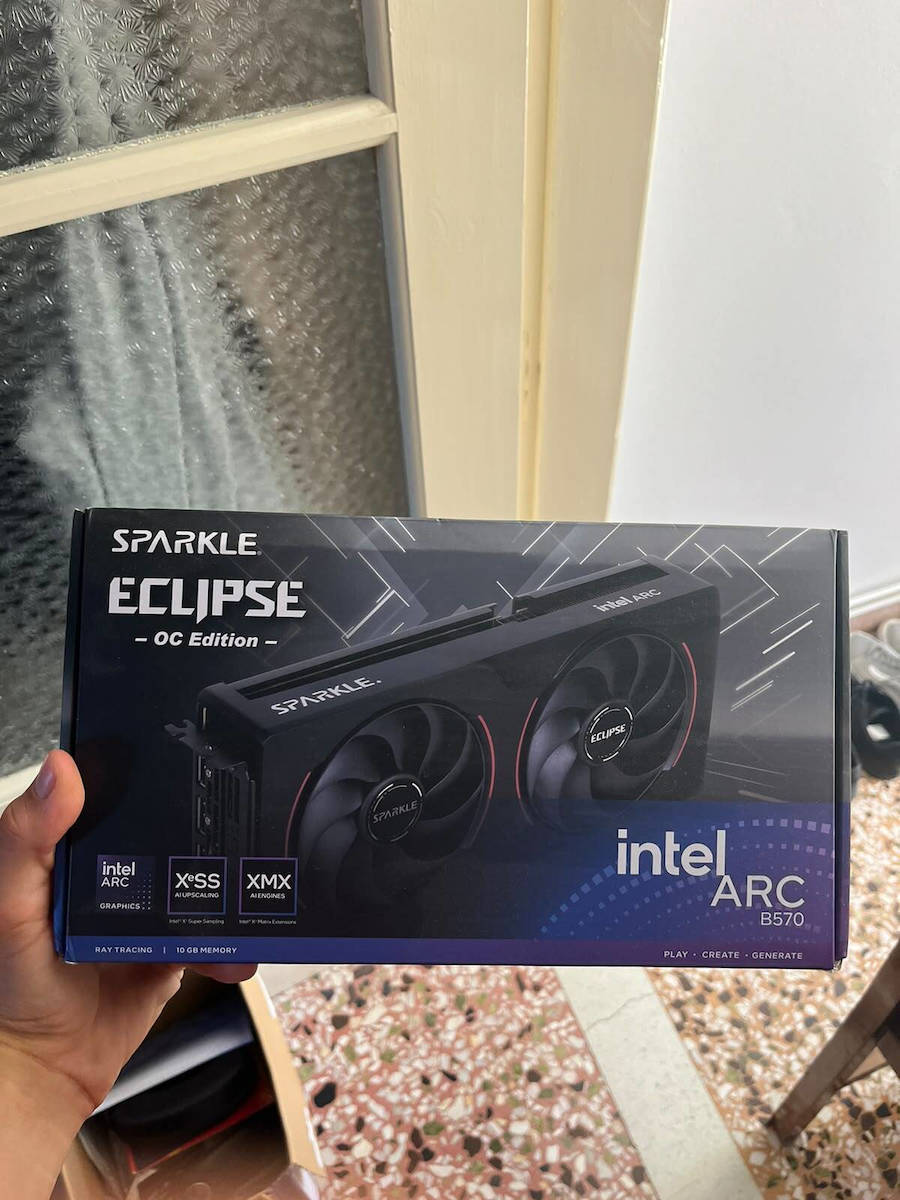 Sparkle ARC B570 10GB GDDR6 Guardian OC Graphics Card