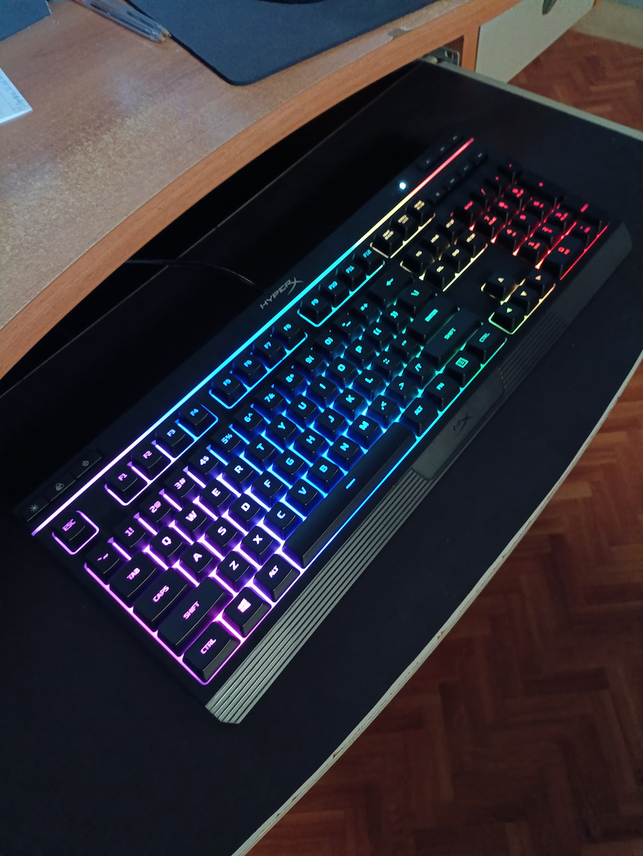 HyperX Alloy Core RGB Gaming Keyboard with RGB lighting (English US)
