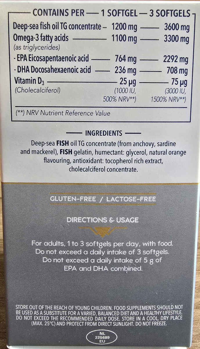 Minami MorEPA Platinum Elite Fischöl 60 Softgels
