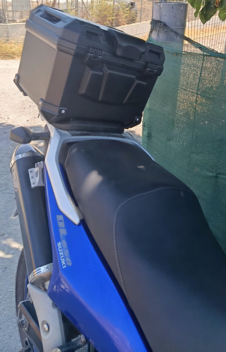 Maximus MX599 Motorcycle Top Case 45lt Black