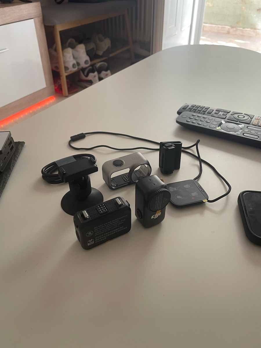 DJI Osmo Nano 64GB Action Camera 4K Ultra HD Υποβρύχια Standard Combo με Οθόνη Αφής 1.96" και Wi-Fi Μαύρη