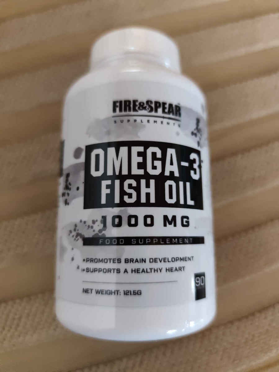 Fire & Spear Omega 3 Fish Oil Рибено масло 1000мг 90 софтджел