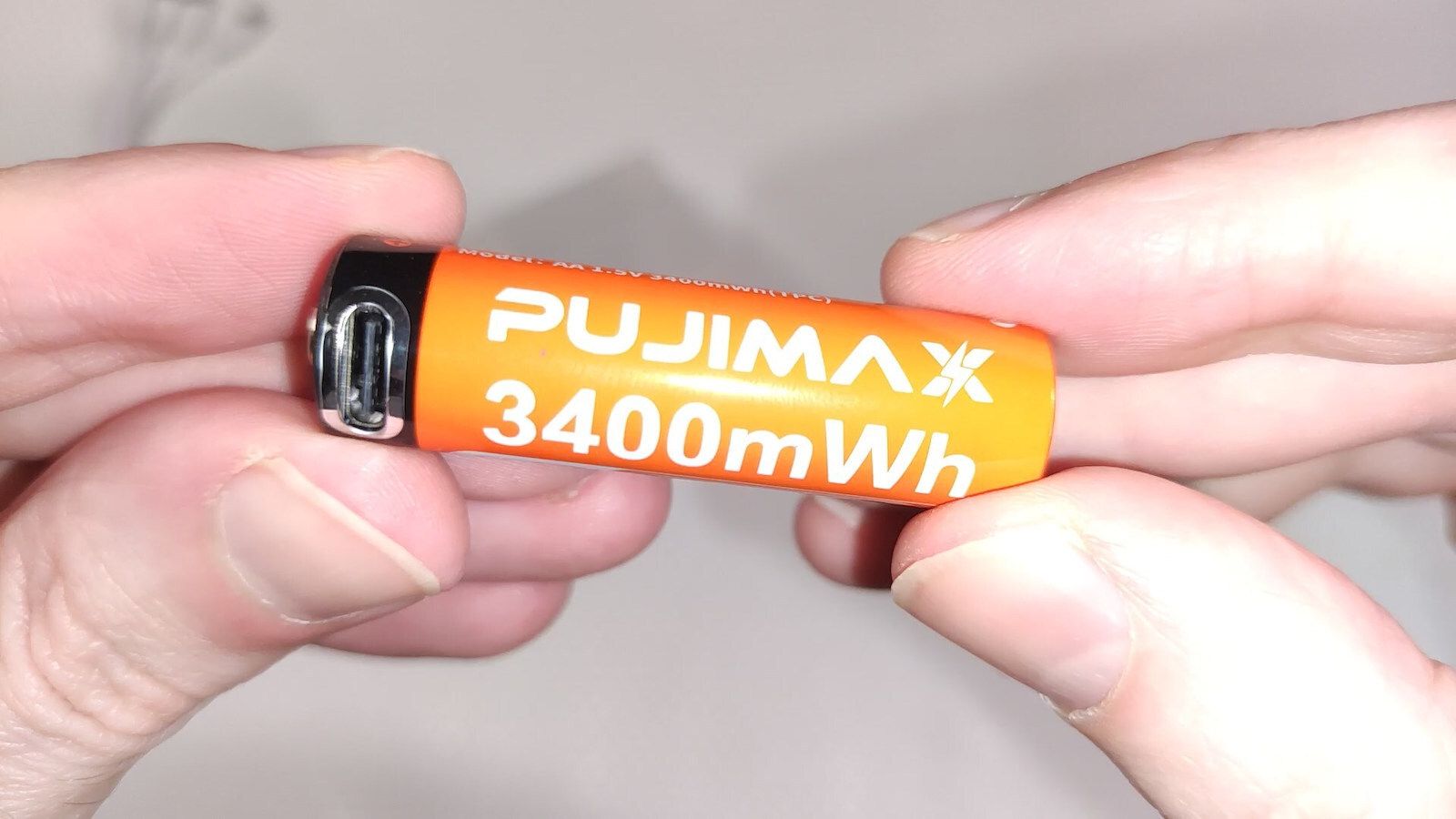 Pujimax Презареждащи се Батерии AA 1100mAh 1.5V 2 Броя