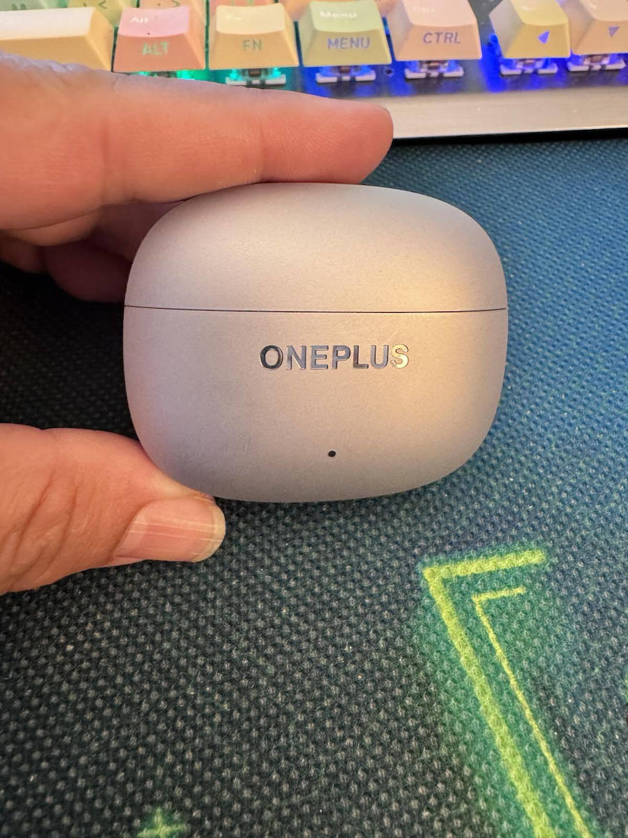 OnePlus Nord Buds 4 Pro Bluetooth Handsfree Ακουστικά με Αντοχή στον Ιδρώτα και Θήκη Φόρτισης Radiant Gray