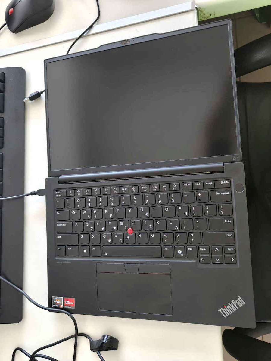 Lenovo ThinkPad E14 Gen 6 (AMD) 14" IPS FHD+ (Ryzen 5-7535U/16GB/256GB SSD/W11 Pro) (UK Клавиатура)