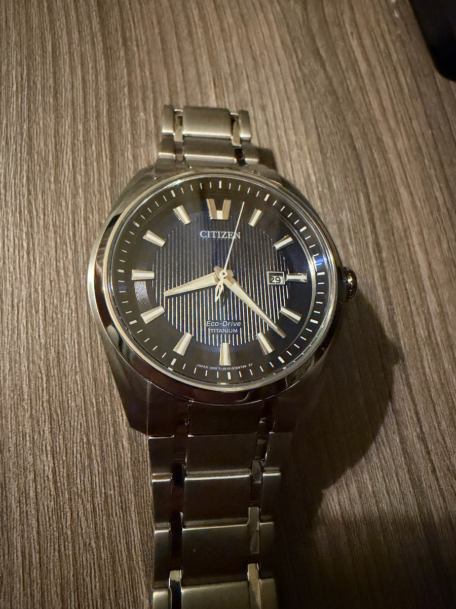 Citizen Men's Watch 42mm Eco - Drive with Silver Metal Bracelet