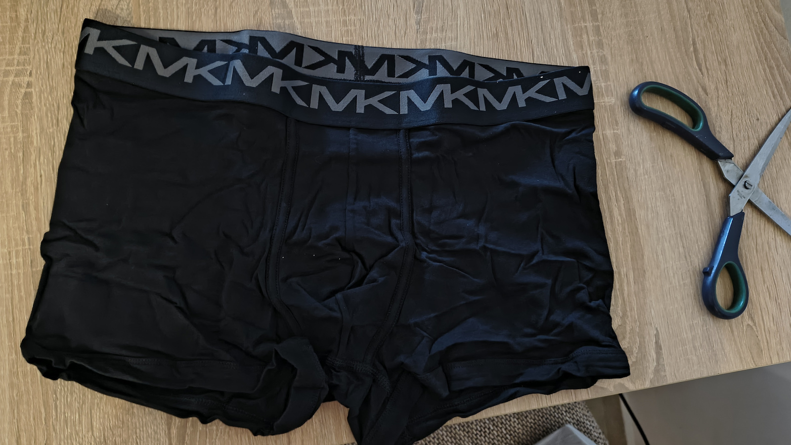 Herren Boxershorts Black / Grey / Blue 3Packung
