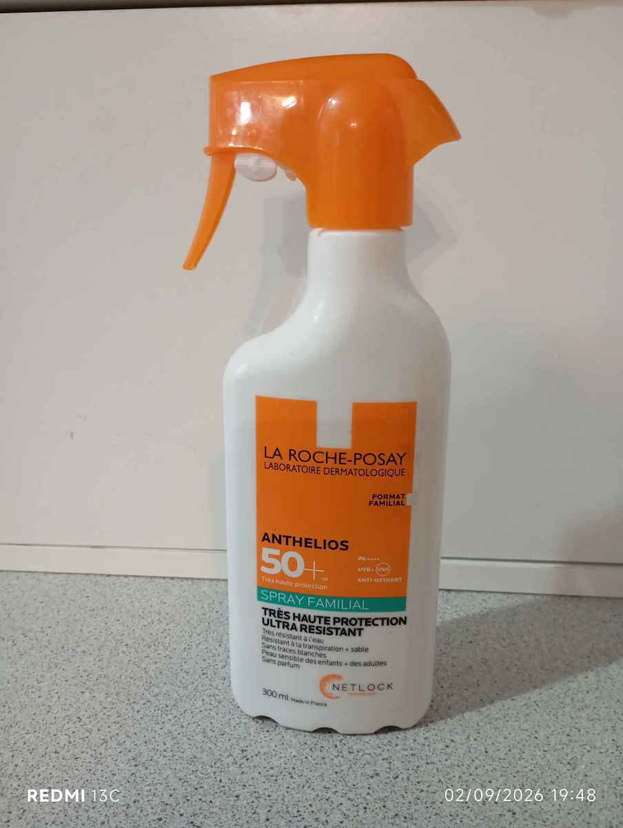 La Roche Posay Anthelios Family Wasserfeste Sonnenschutz-Lotion für den Körper SPF50 als Spray 300 ml