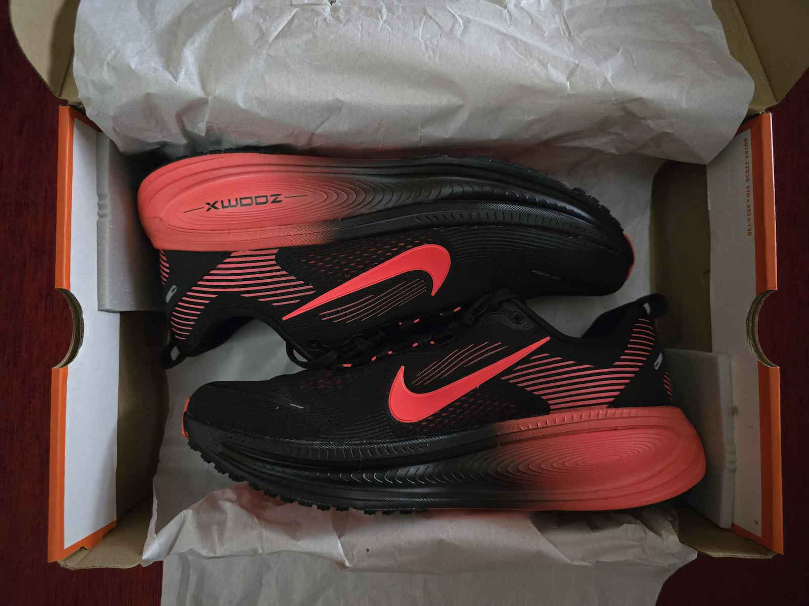 Vomero 18 Männer Sportschuhe Laufen Schwarze