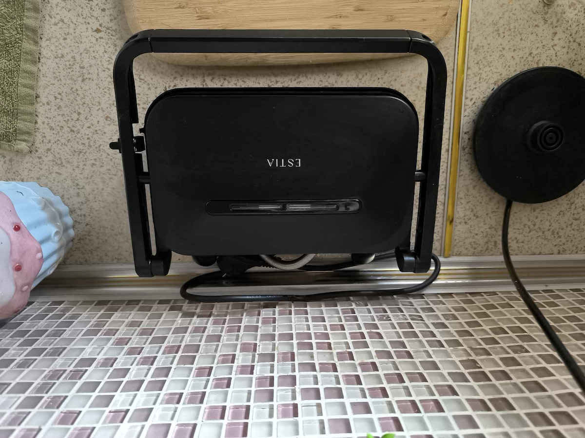 Estia Intense Τοστιέρα Γκριλιέρα 1300W Misty Mat