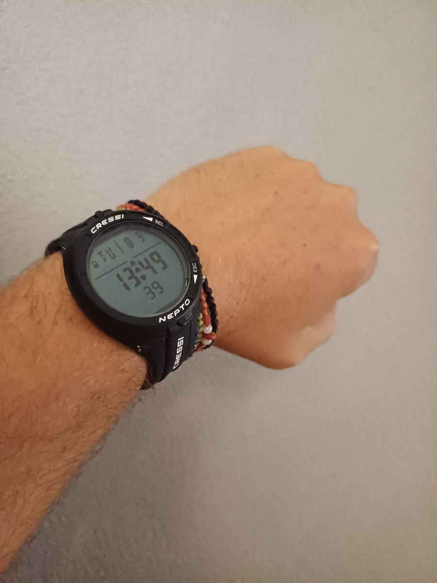 CressiSub Taucheruhr Nepto Grün