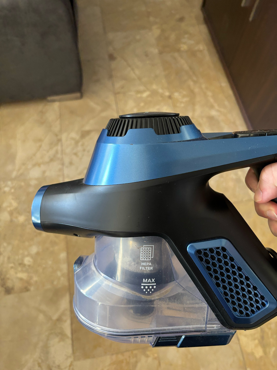 Rohnson Flexi Force Elektrisch 2-in-1 Staubsauger Stick & Handgerät 700W Blau