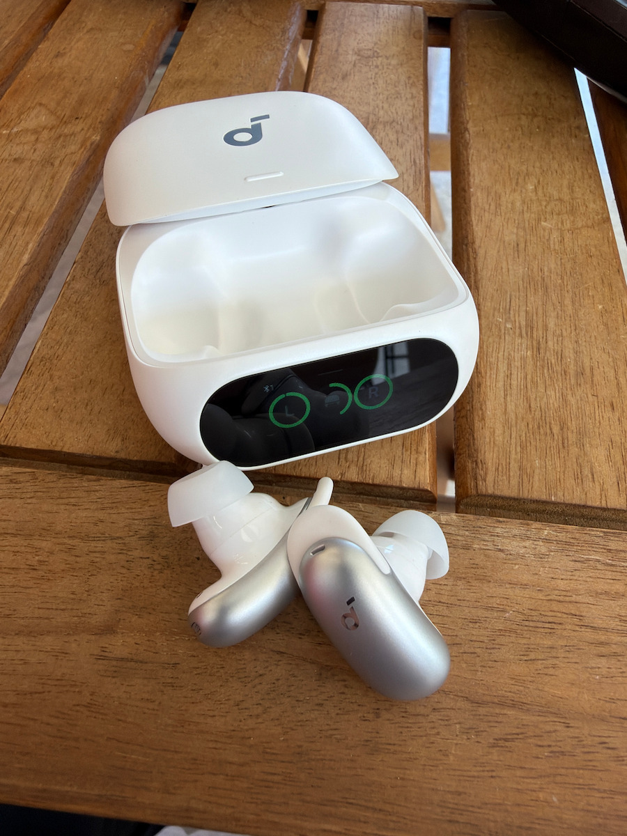 Soundcore by Anker Liberty 5 Pro In-ear Casti Bluetooth Handsfree cu Rezistență la Transpirație și Husă de Încărcare Albastră