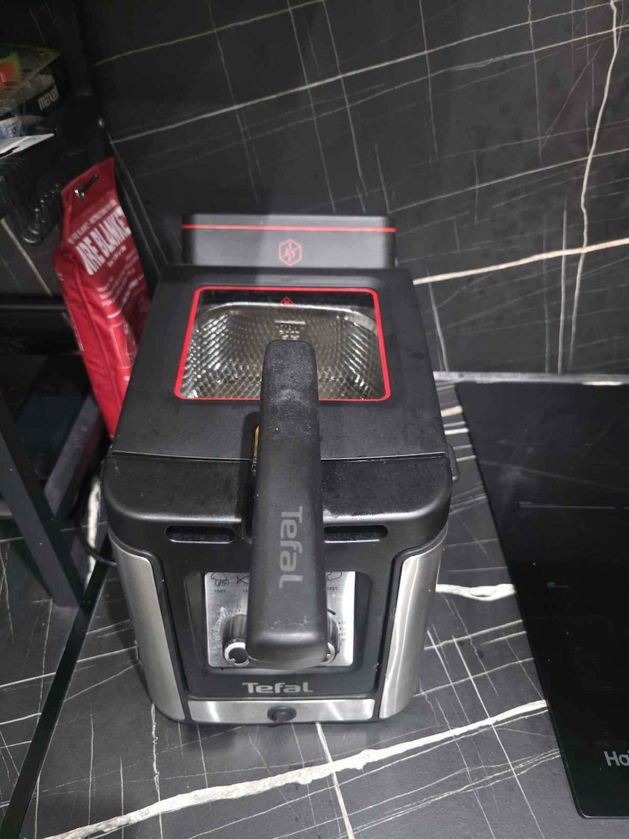 Tefal Clear Duo Φριτέζα 3.5lt Ασημί