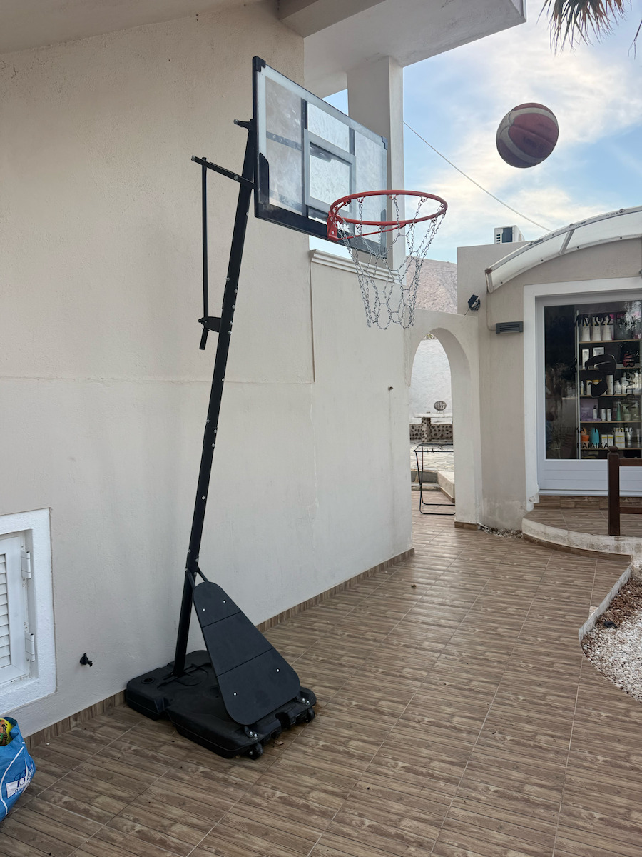 ForAll Basketball Hoop with Stand and Adjustable Height 100-305cm