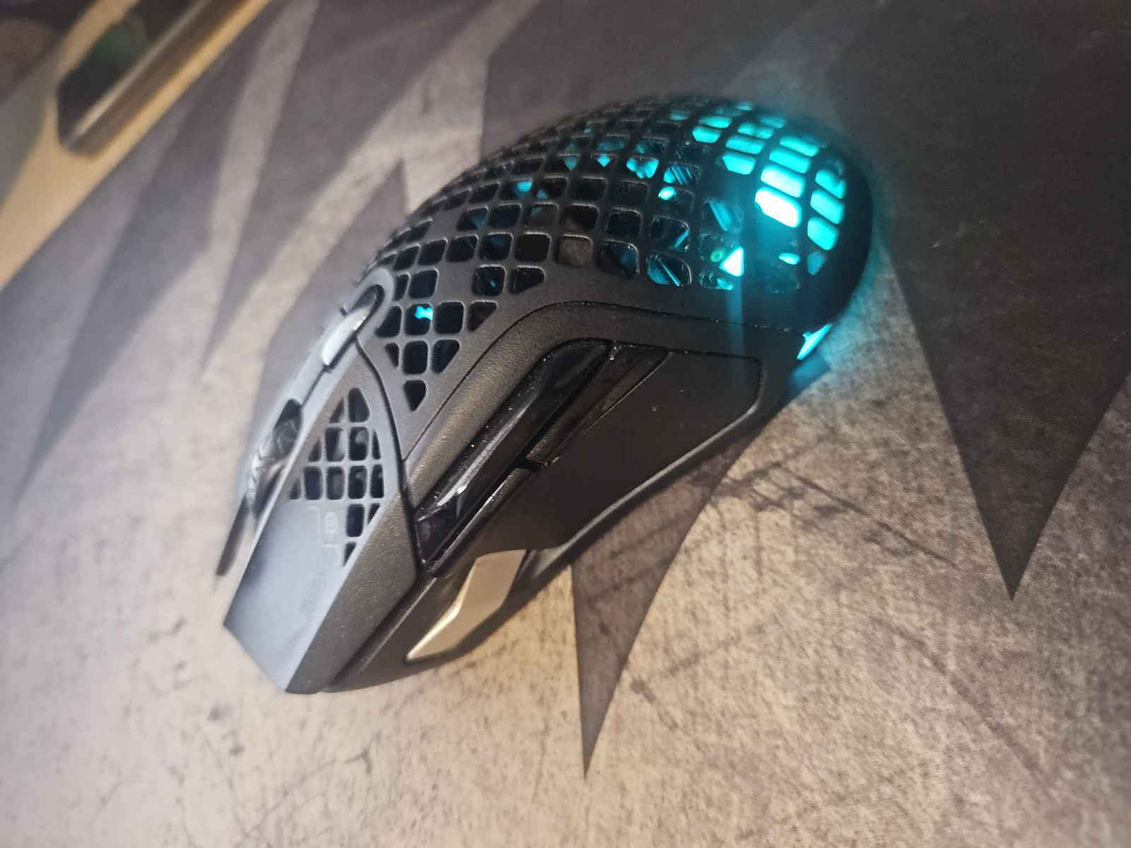 Aerox 5 Ασύρματο RGB Gaming Ποντίκι 18000 DPI Black Matte Finish