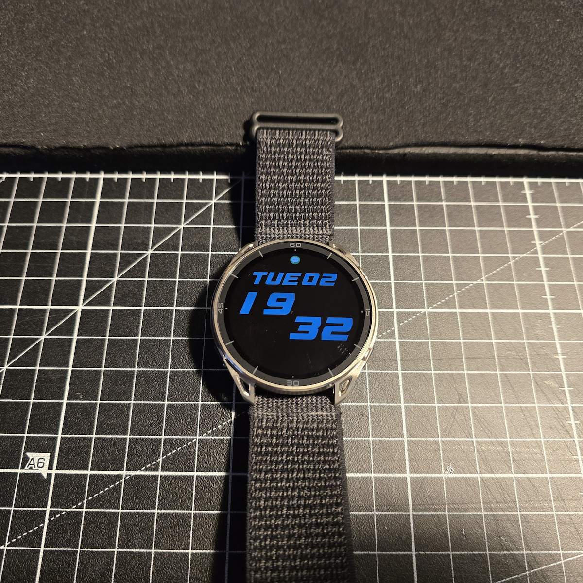 Amazfit Cheetah 2 Ultra Titanium 44mm Αδιάβροχο Smartwatch με Παλμογράφο (Ασημί)