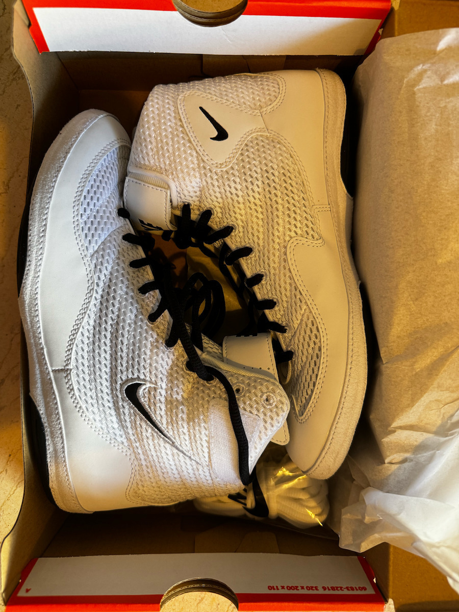 Nike Inflict Wrestling Shoes White