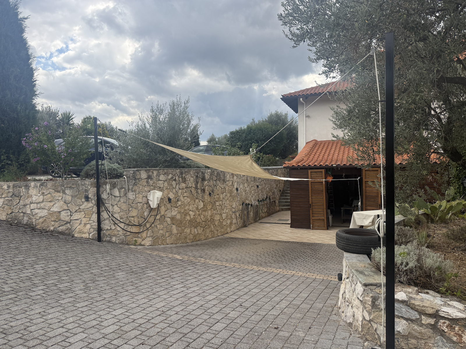 Showood Pânză De Umbrire Rectangulară Ecru 3x5m 280gr/m²