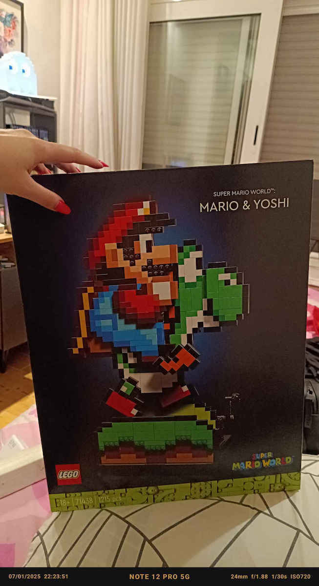 Super Mario World Mario & Yoshi Pentru 18+ Ani 1215 Bucăți