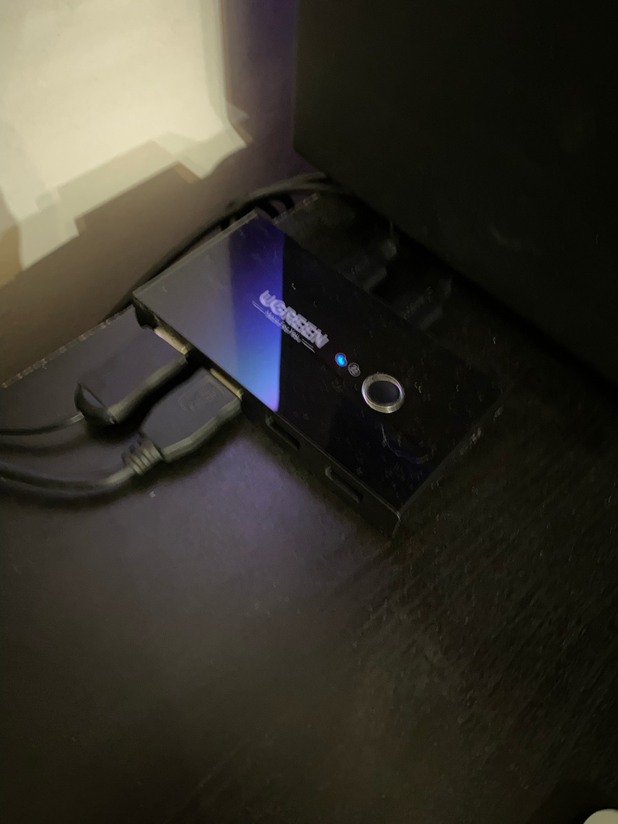 Ugreen Sharing Box Hub 4 Anschlüsse USB 2.0 mit USB-A Anschluss