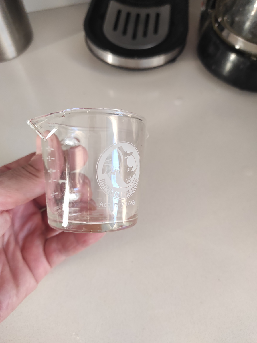 Rhino Coffee Gear Doser mit Kapazität 70ml
