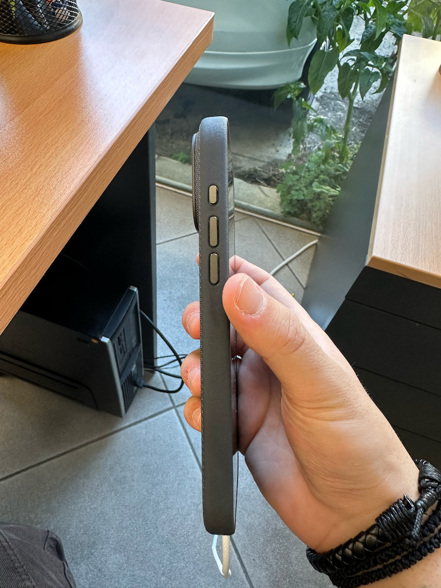Apple TechWoven Handyhülle mit Magsafe Rückseite Silikon / Stoff Lila (iPhone 18 Pro Max / 17 Pro Max)