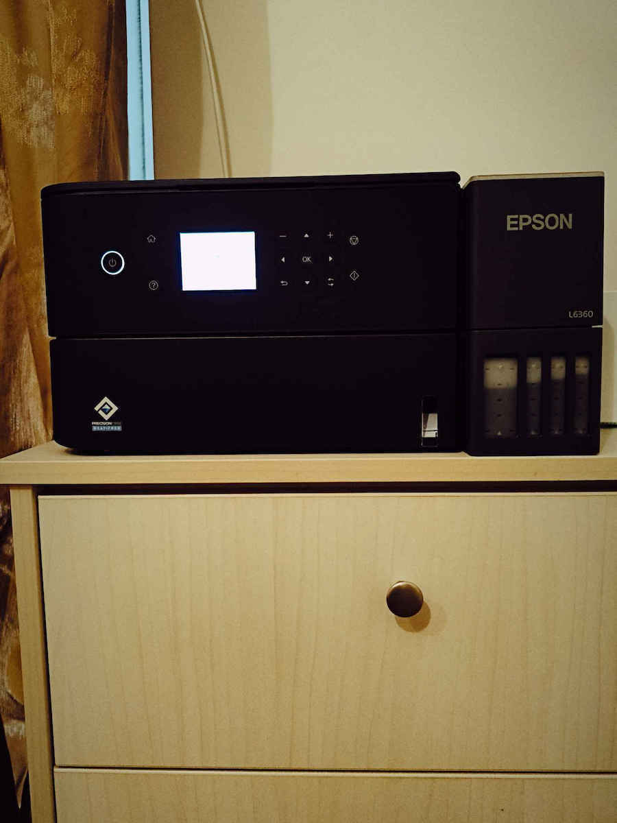 EcoTank L6360 Colour All In One Inkjet Printer with WiFi and Mobile Printing