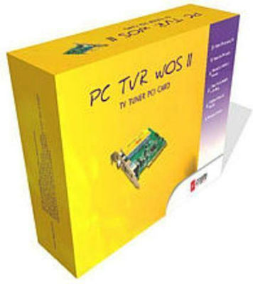 Crypto TVR WOS II TV Card και σύνδεση PCI Express