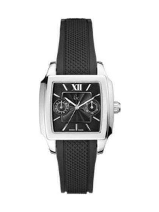 GC Watches Ρολόι Μπαταρίας με Καουτσούκ Λουράκι GC Watches Ρολόι Μπαταρίας με Καουτσούκ Λουράκι