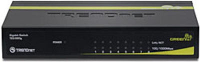 Trendnet Unmanaged L2 Switch with 8 Gigabit (1Gbps) Ethernet Ports