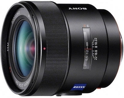 Sony Full Frame Φωτογραφικός Φακός 24mm f/2 ZA SSM Distagon T* Σταθερός για Sony A Mount Μαύρος