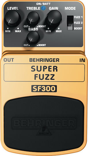 Behringer SF300 Pedale Wirkung Fuzz E-Gitarre und E-Bass