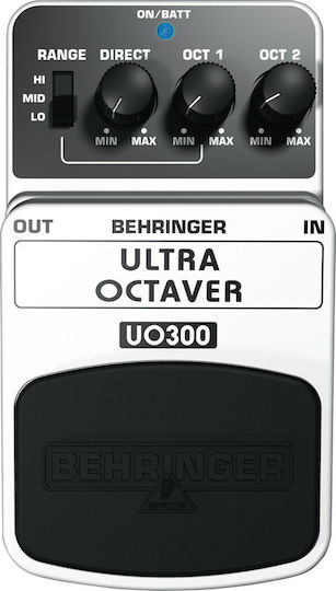 Behringer UO300 Πετάλι Effect Octaver Ηλεκτρικής Κιθάρας και Ηλεκτρικού Μπάσου