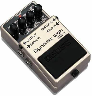 Boss AW-3 Pedale Wirkung WahWah E-Gitarre