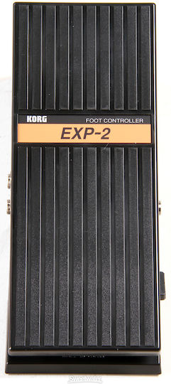 Korg EXP2 Pedals Effect Volume Electric Guitar and Electric Bass