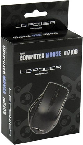 LC-Power m710 Verkabelt Maus Schwarz