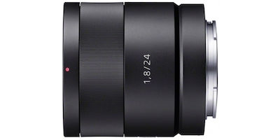 Sony Full Frame Camera Lens E24mm f/1.8 ZA Wide Angle for Sony E Mount Black