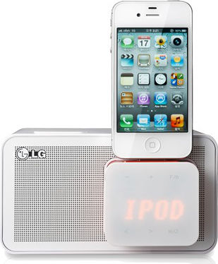 LG ND1520 Επιτραπέζιο Ραδιόφωνο με Bluetooth Λευκό