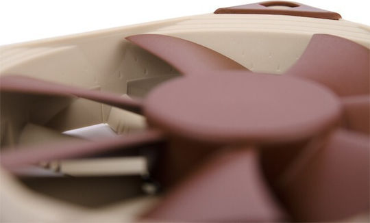Noctua NF-F12 Ventilator Pentru Carcasă 120mm (1500rpm / 54.97cfm) Fără Iluminare LED și Conexiune 4-Pin PWM Maro